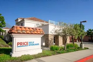 Price Self Storage Rancho Haven monument sign.